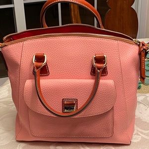 Pink Dooney and Bourke satchel